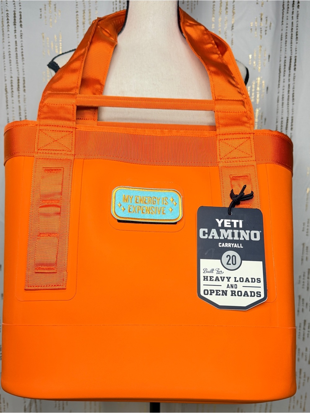 Yeti Camino 20 in crab orange with mint accents. All accents included. NWT. - Picture 2 of 4